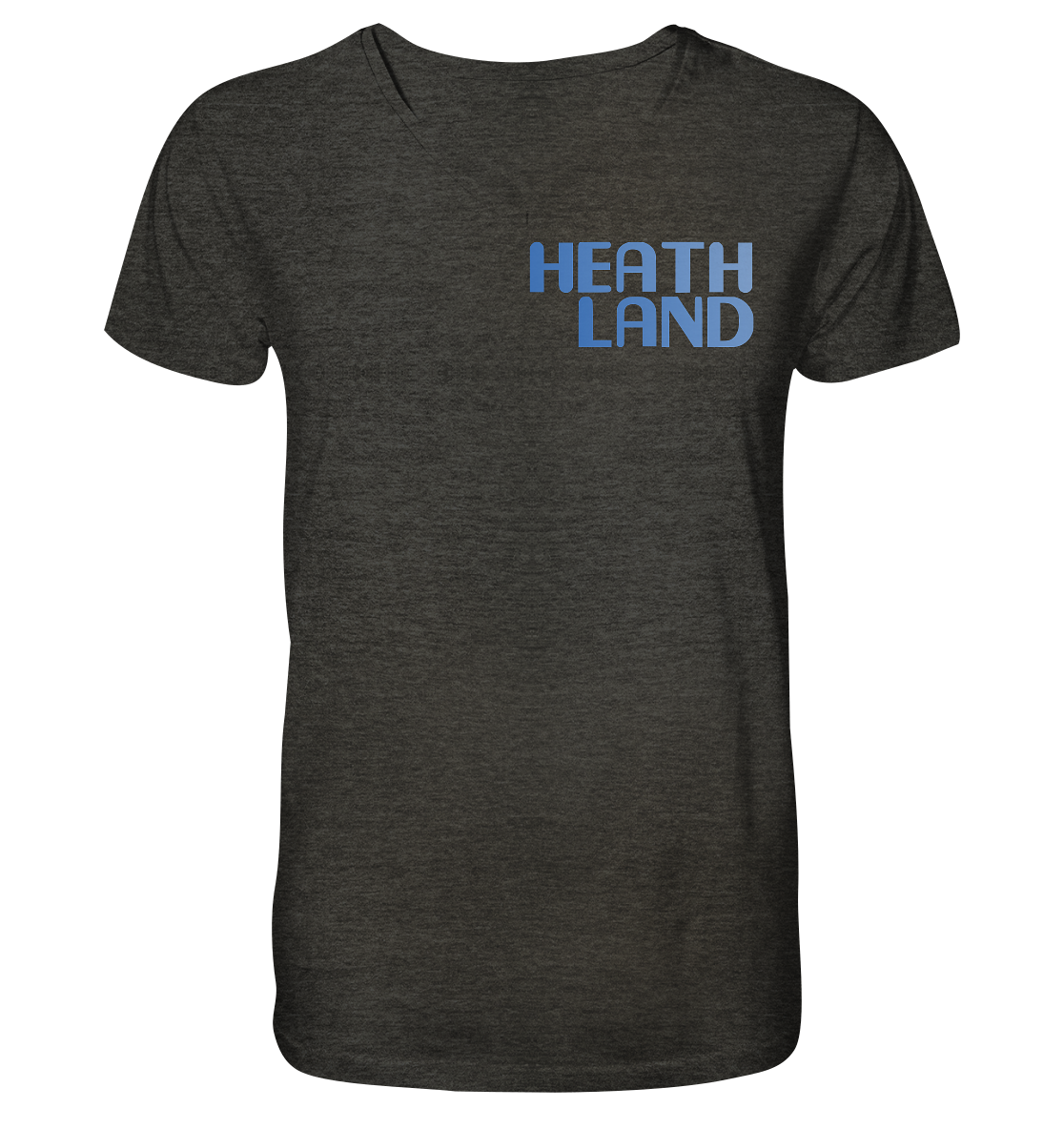 Blue x Heathland - Mens Organic V-Neck Shirt