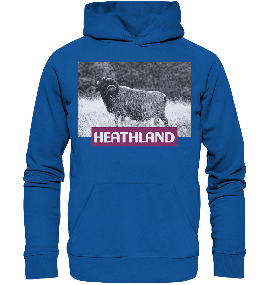 Horned Heather x Heathland - Organic Basic Hoodie