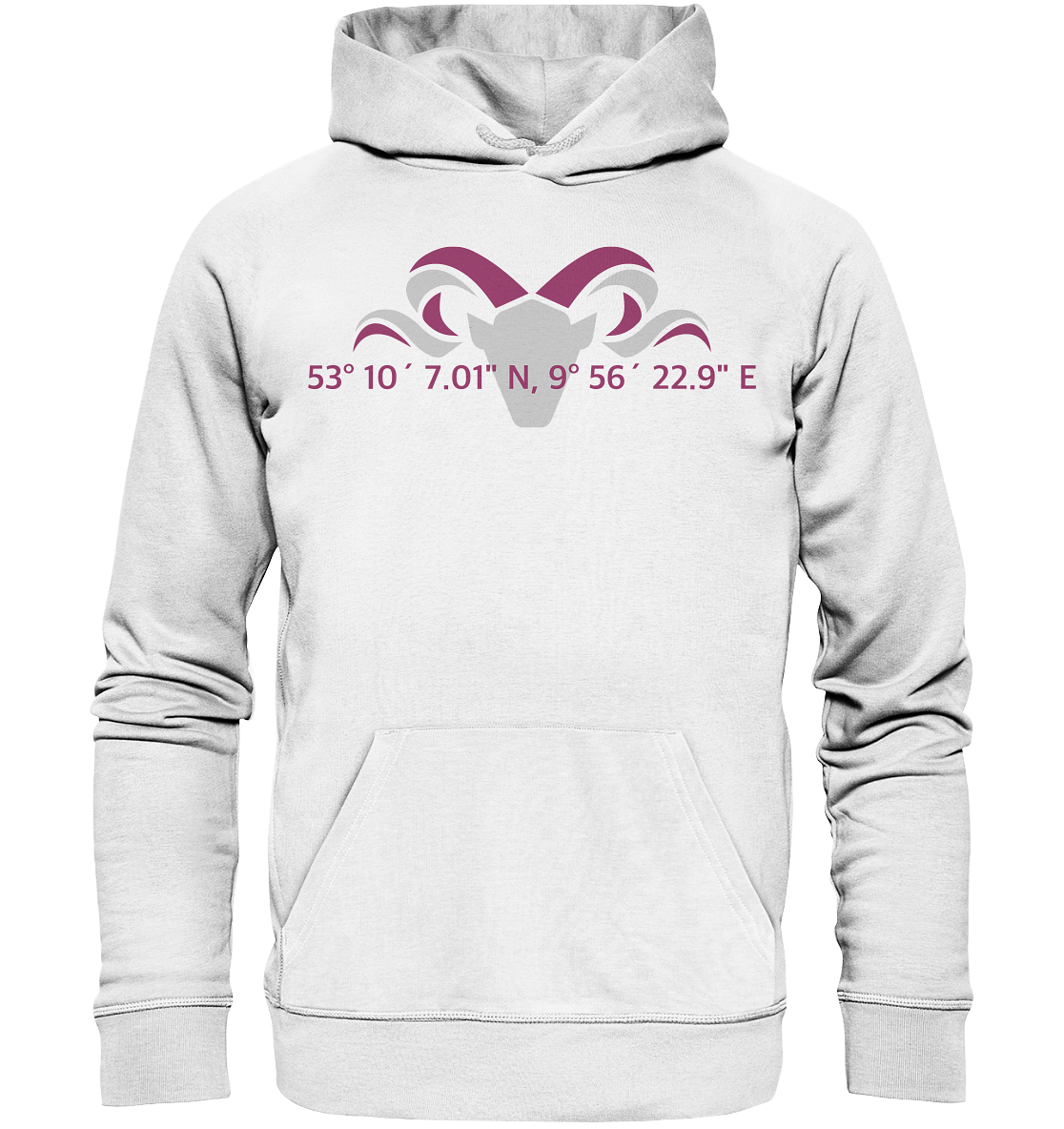 Koordinaten x Heathland - Organic Basic Hoodie