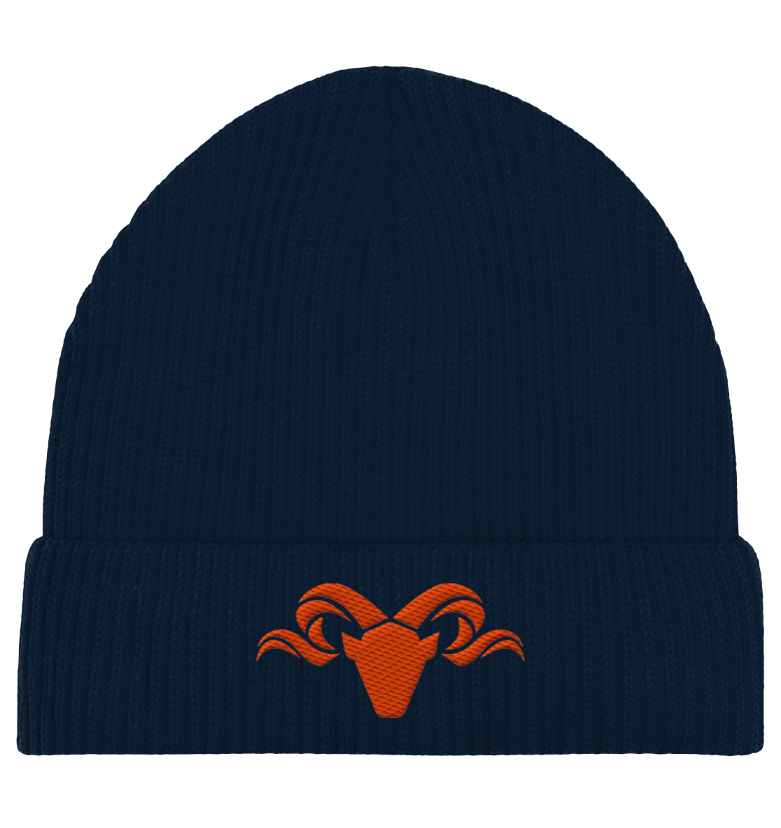 Heathland Logo Red - Organic Fisherman Beanie