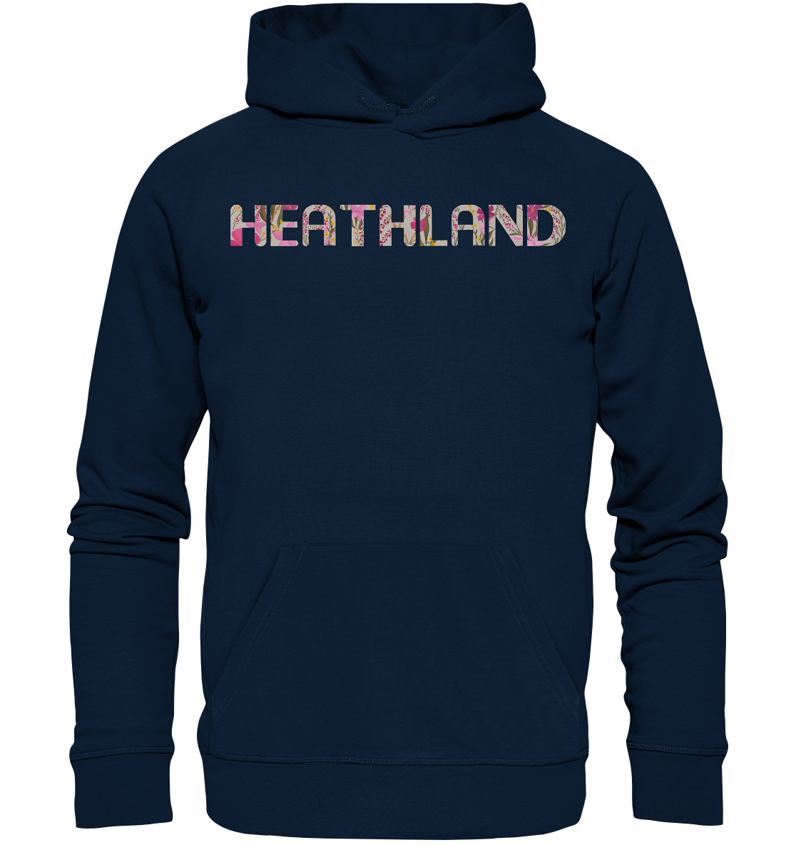 Floral x Heathland - Organic Premium Hoodie