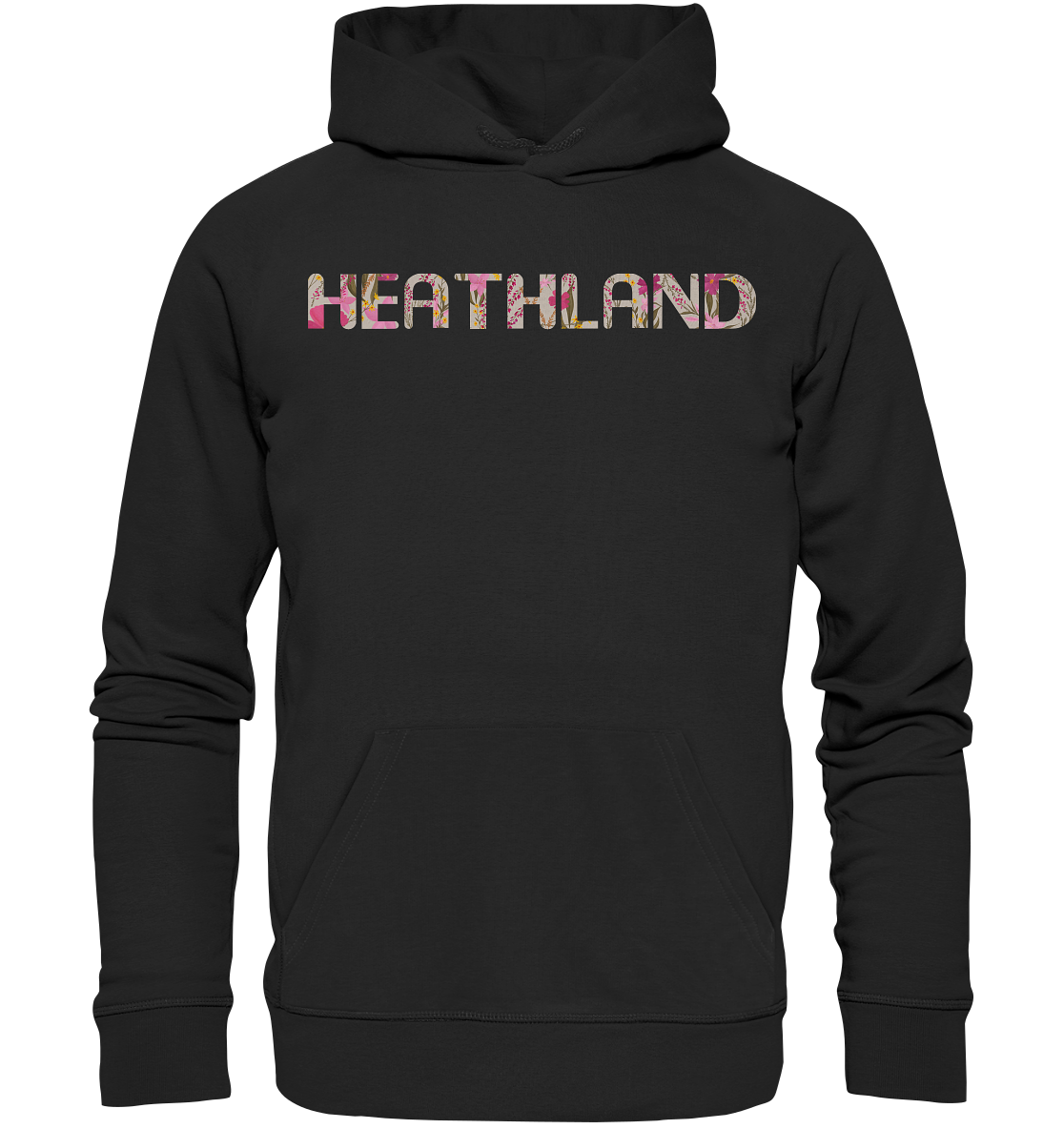 Floral x Heathland - Organic Premium Hoodie