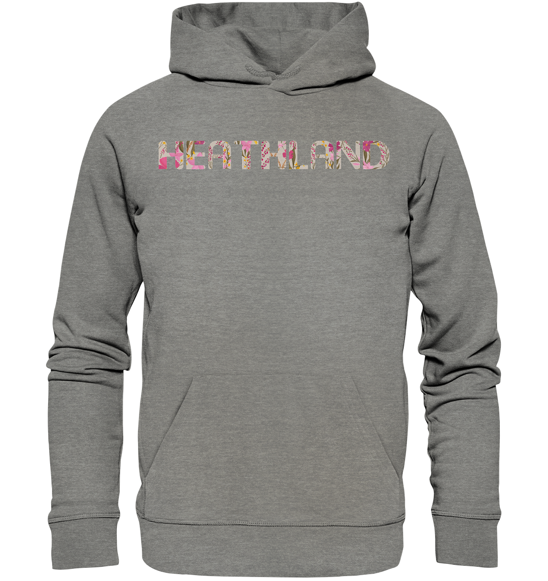 Floral x Heathland - Organic Premium Hoodie