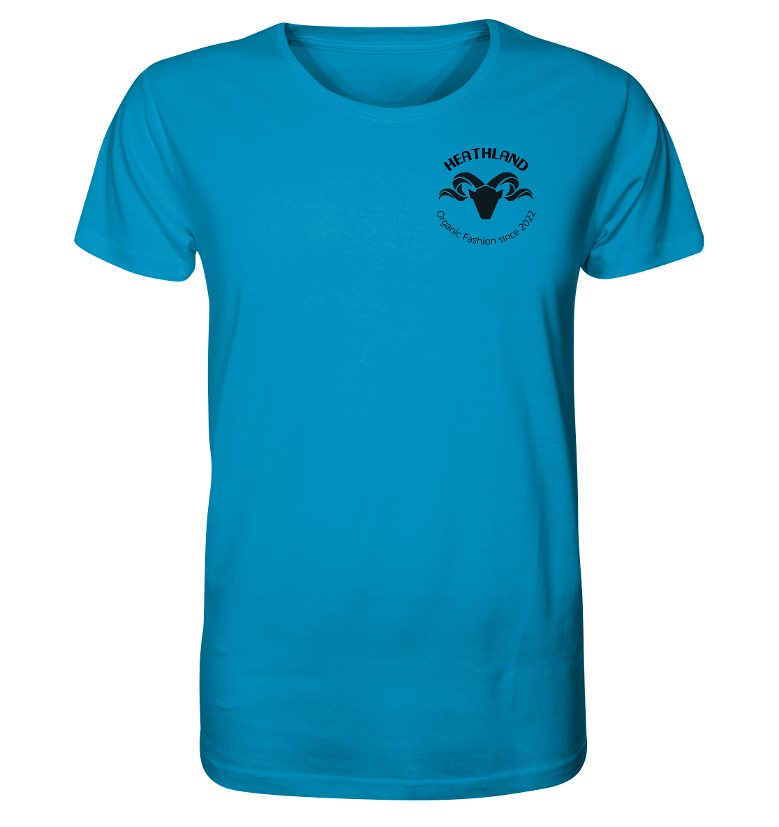 Round Logo Black - Organic Shirt