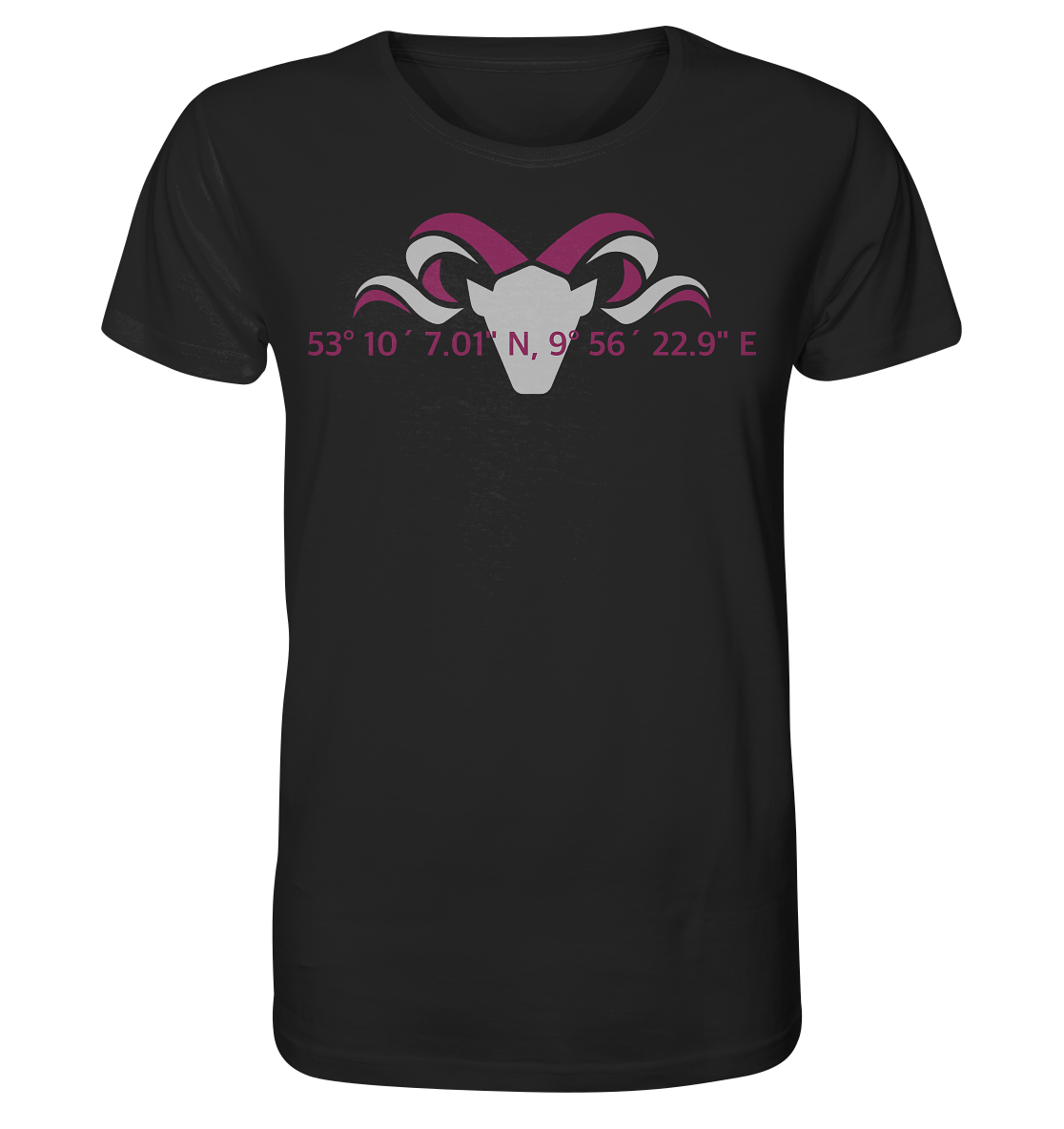 Koordinaten x Heathland - Organic Shirt