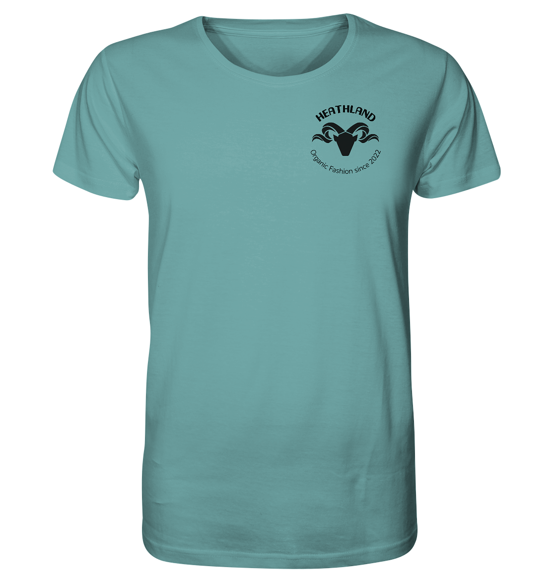 Round Logo Black - Organic Shirt