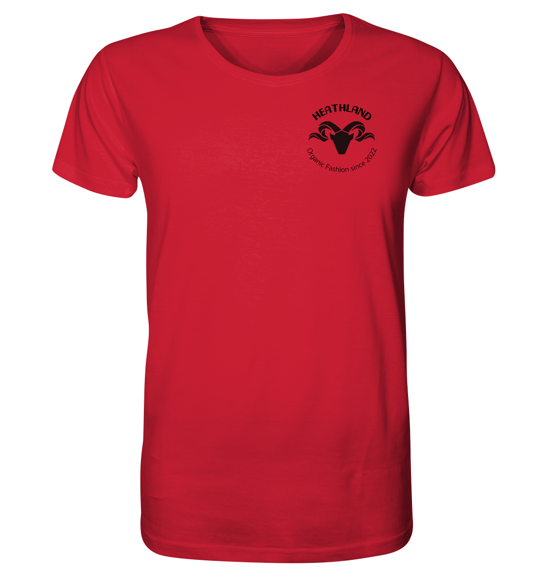 Round Logo Black - Organic Shirt