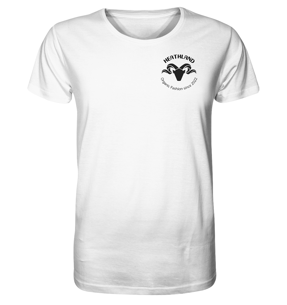 Round Logo Black - Organic Shirt