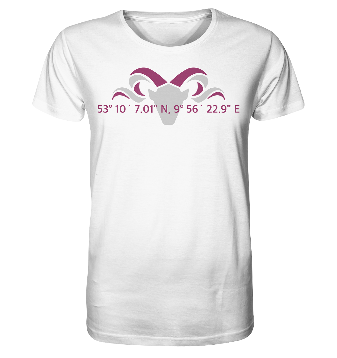 Koordinaten x Heathland - Organic Shirt