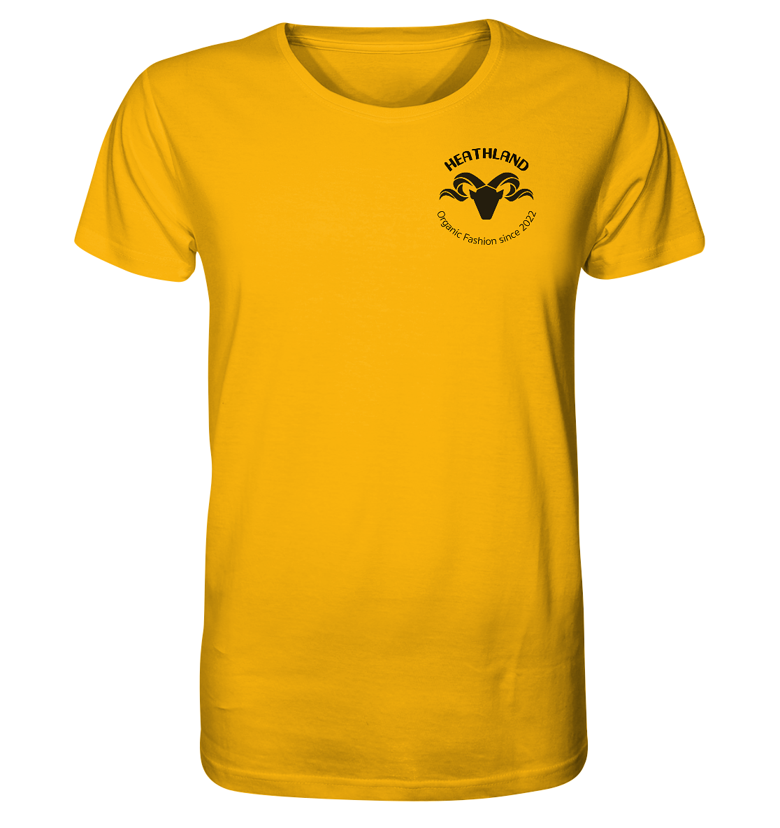 Round Logo Black - Organic Shirt