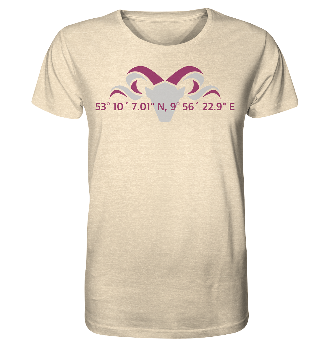 Koordinaten x Heathland - Organic Shirt