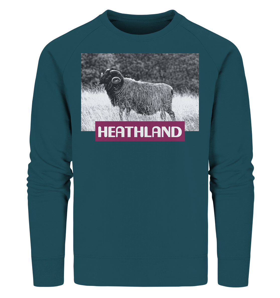 Horned Heather x Heathland - Organic Sweatshirt