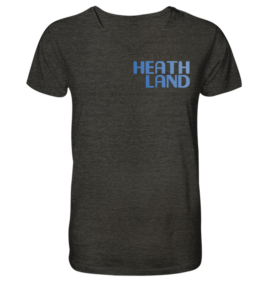 Blue x Heathland - Mens Organic V-Neck Shirt