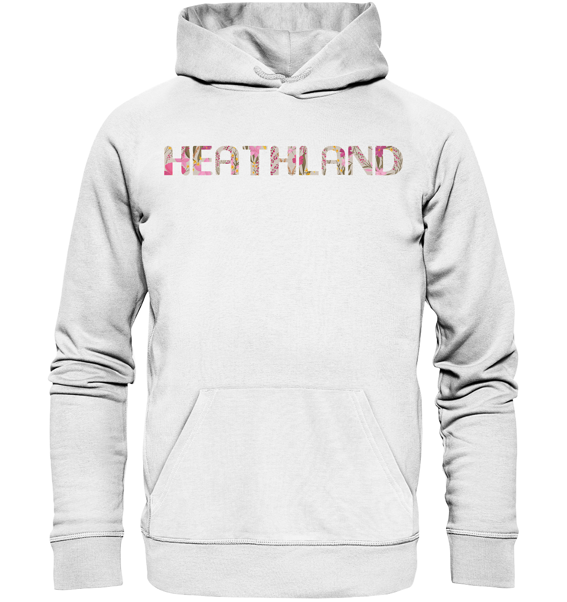 Floral x Heathland - Organic Premium Hoodie