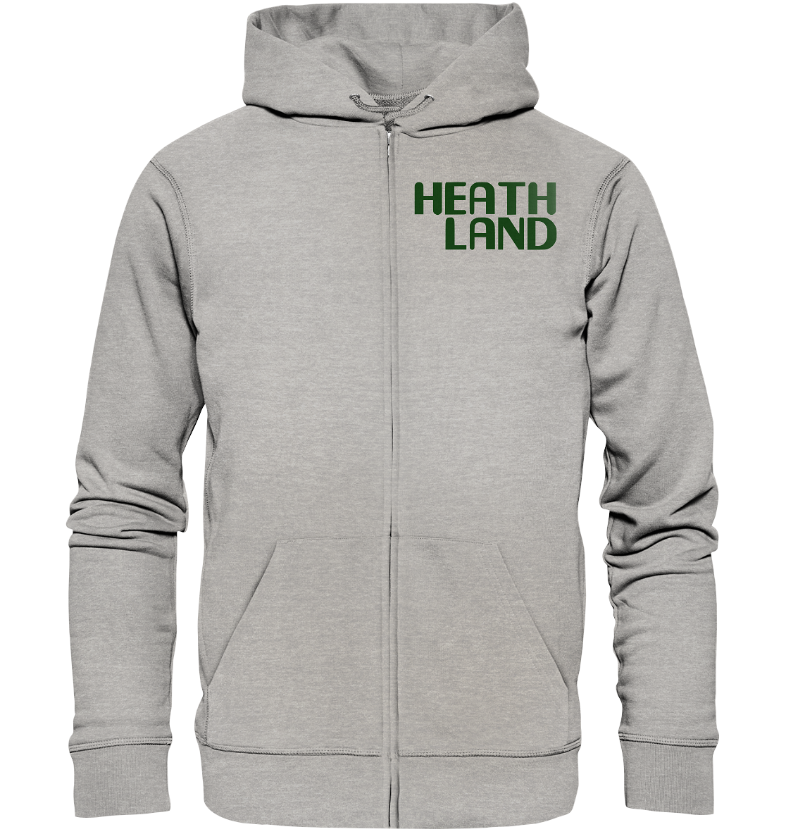Green x Heathland - Organic Zipper